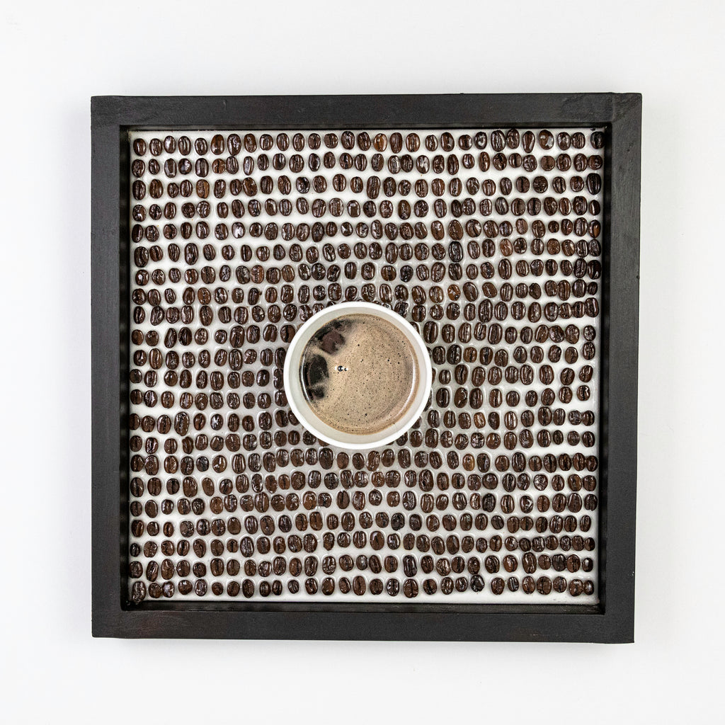 But First, Coffee Original 3D Art Piece