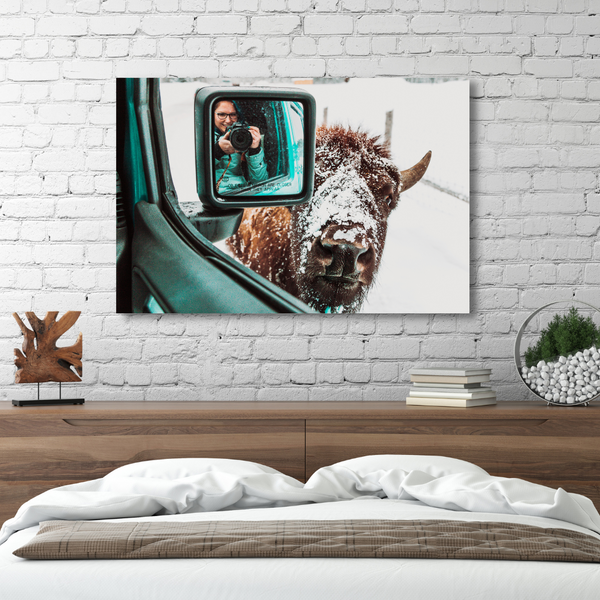 Objects In Mirror Are Closer Than They Appear Art Print