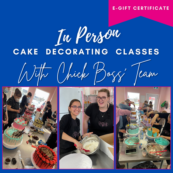 Send A Cake Class E-gift Certificate